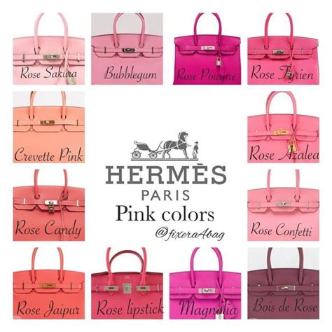 colorbois de rose hermes|Hermes purse colors.